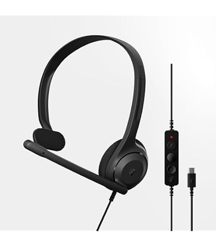 Amazon.com: EPOS Impact 430 Mono On-Ear Wired USB C and USB